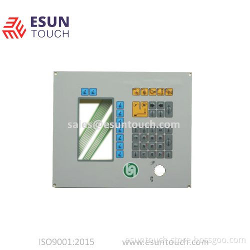 custom prototype tactile PET membrane switch with LED